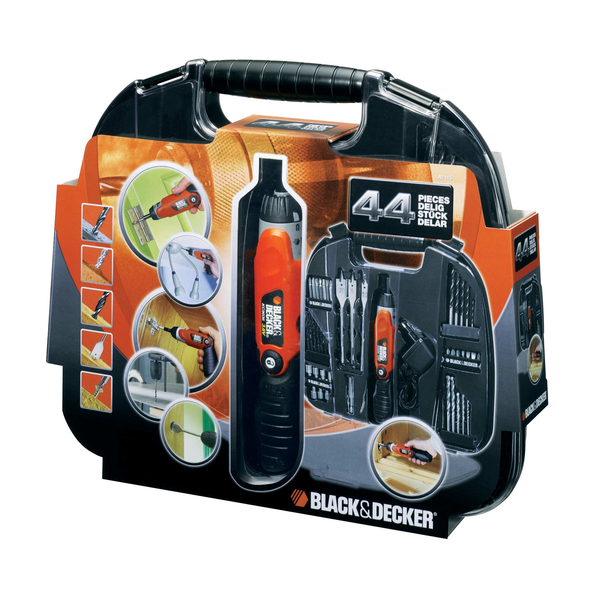 Black and decker best sale project pack 44 piece