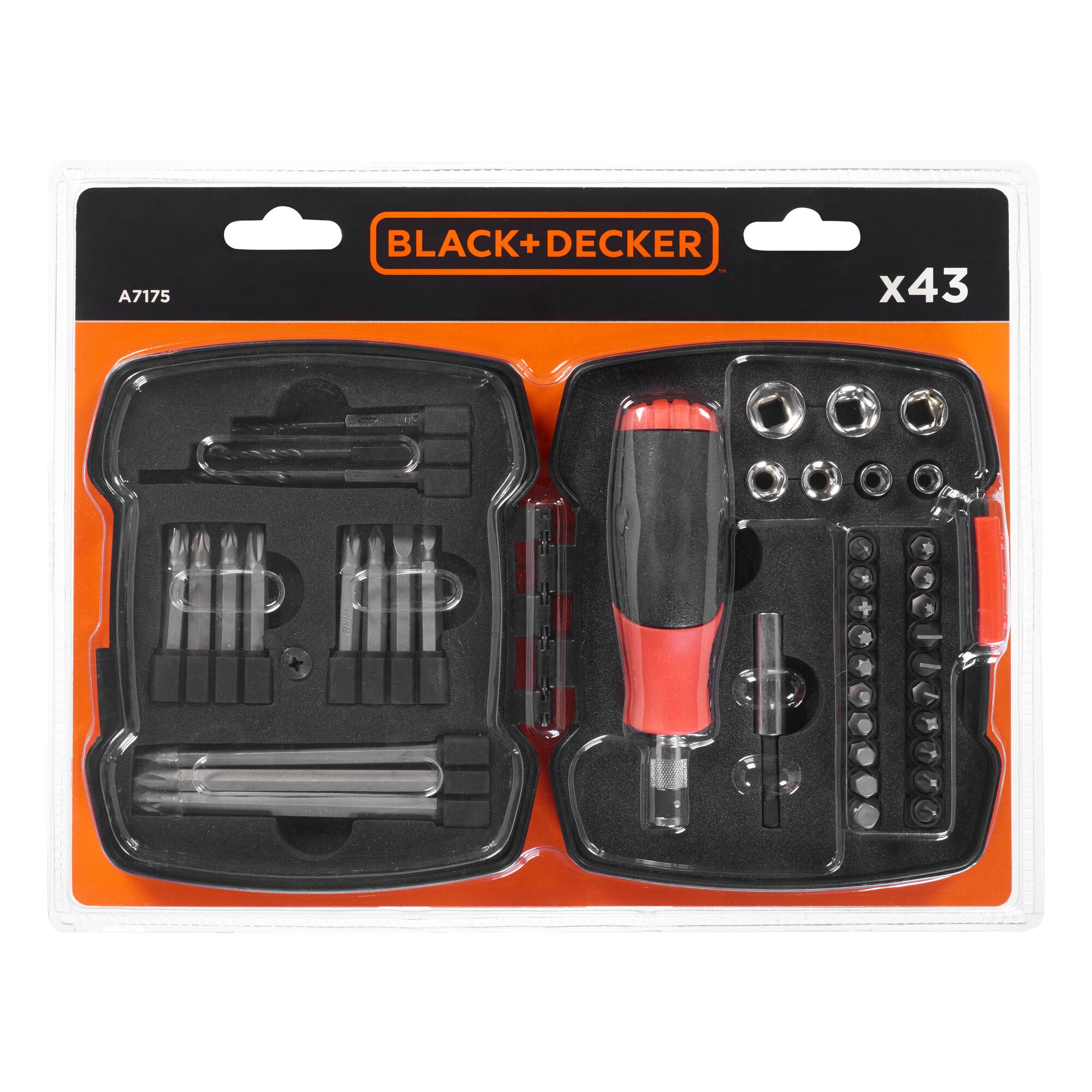 Black and decker discount drill socket set