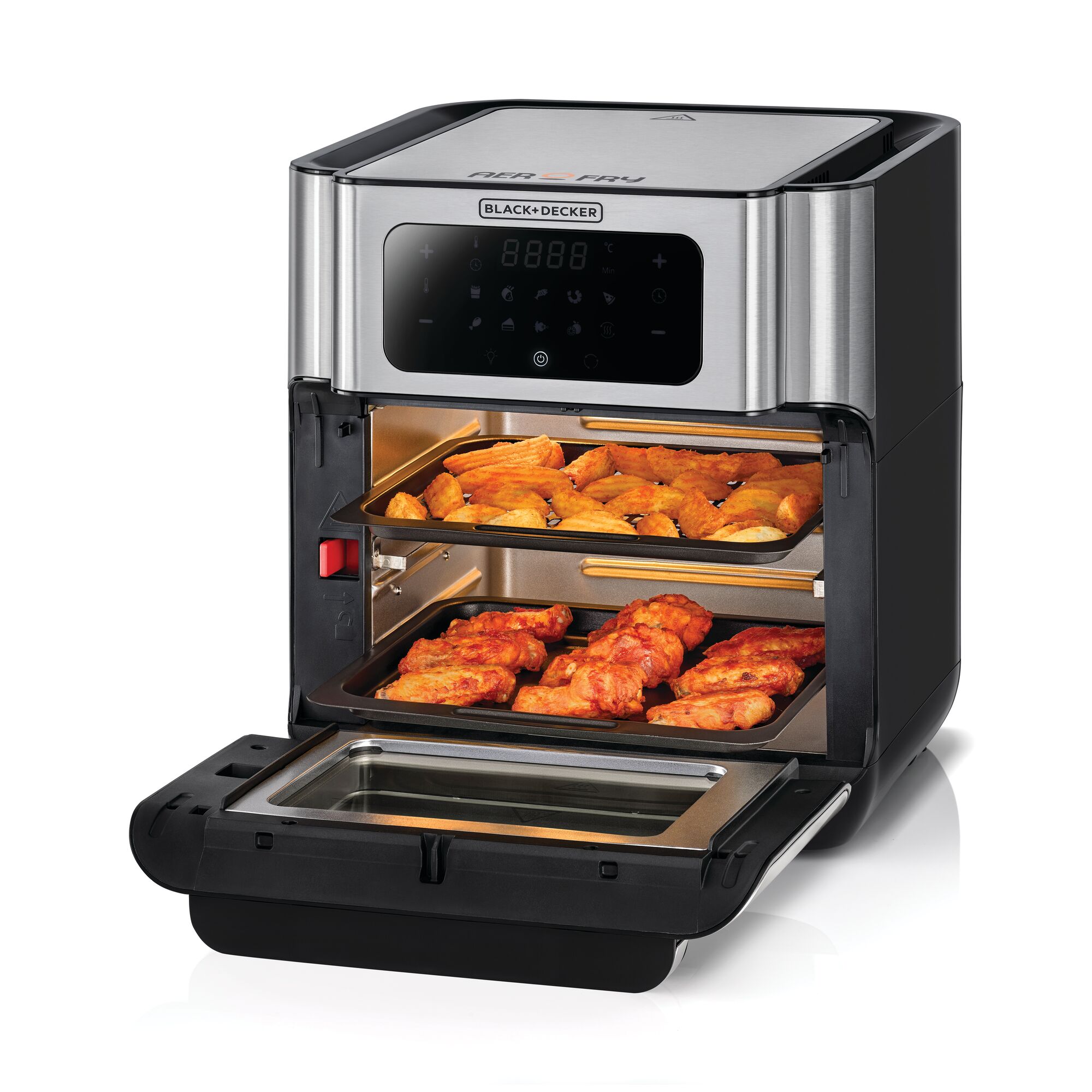 Oven to outlet air fryer