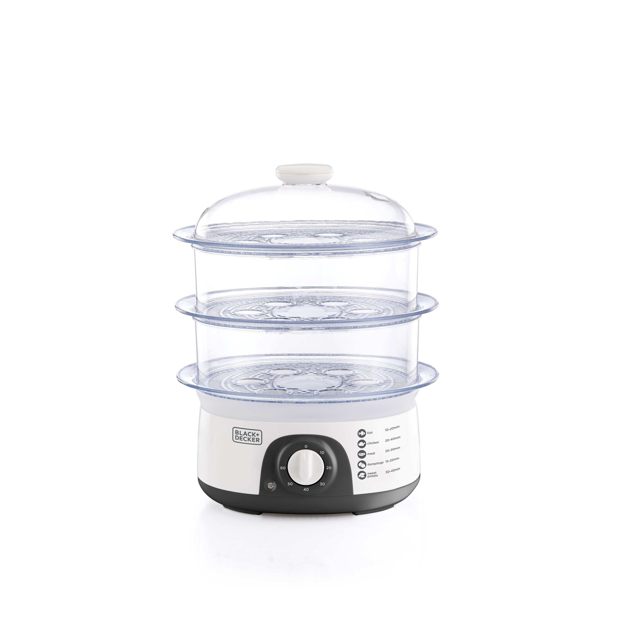 3 Tier Food Steamer BLACK DECKER