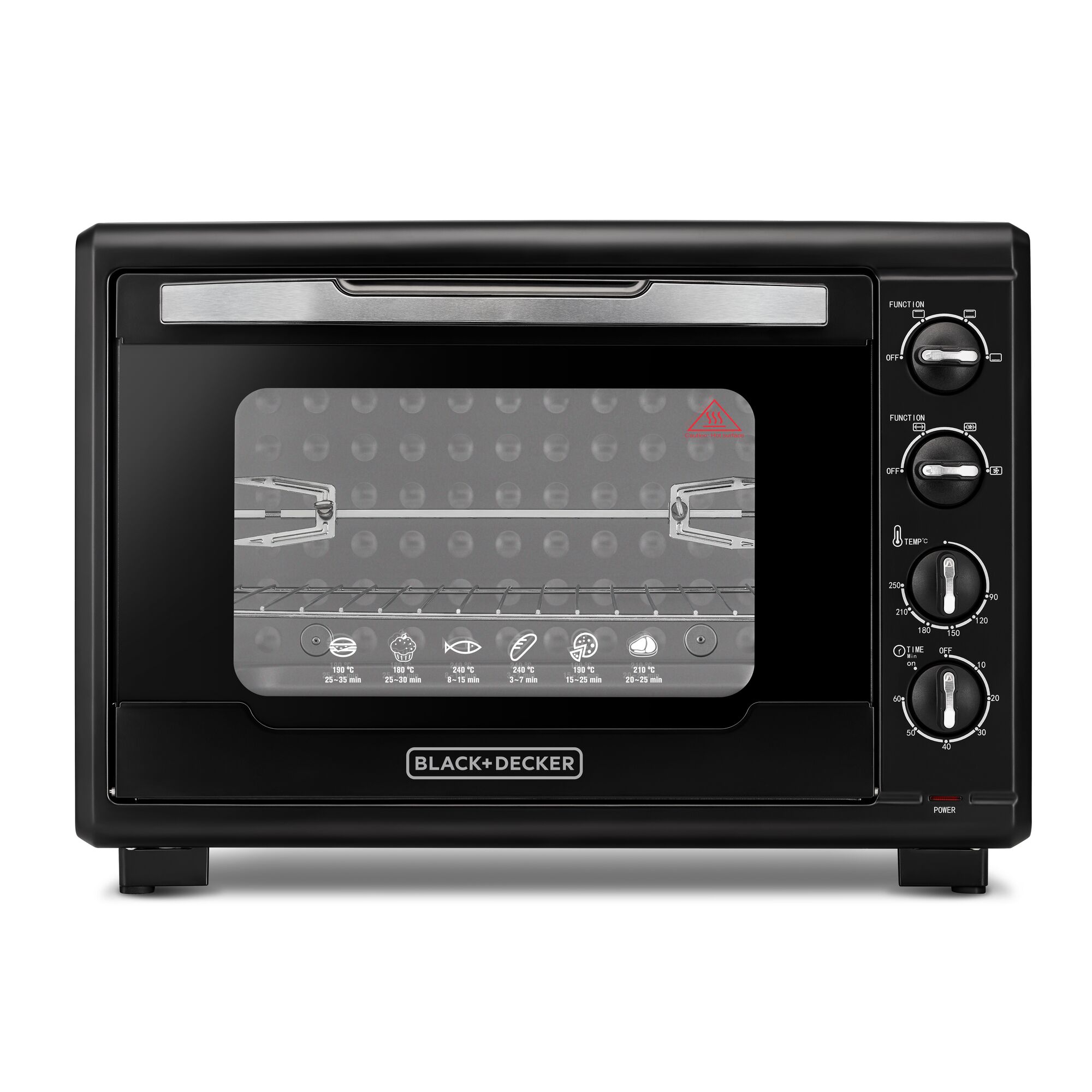 Black and outlet decker oven toaster